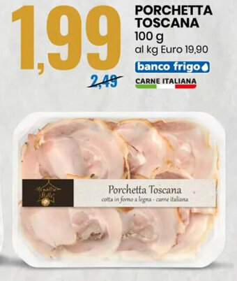 Eurospin Porchetta Toscana 100 g offerta
