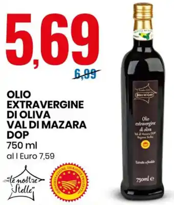 Eurospin Olio extravergine di oliva Di Mazara DOP 750 ml offerta