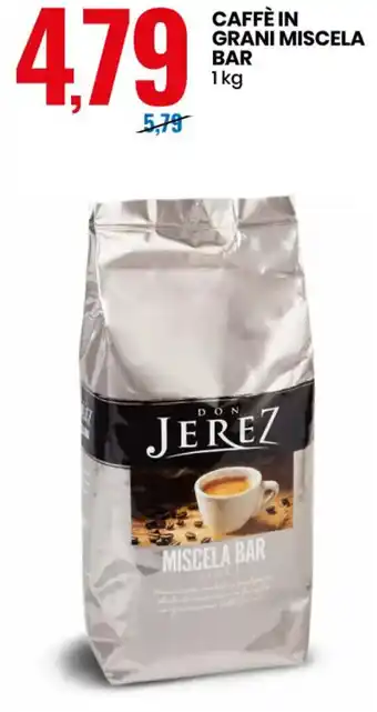 Eurospin Caffè In Grani Miscela Bar 1 kg offerta