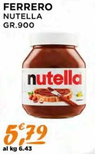 Ferrero Nutella gr. 900