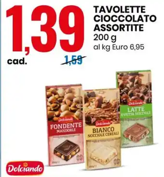 Tavolette Cioccolato Assortite 200 g