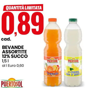 Bevande Assortite 12% Succo 1,5 l