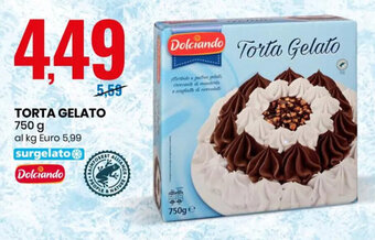 Eurospin Torta Gelato 750 g offerta