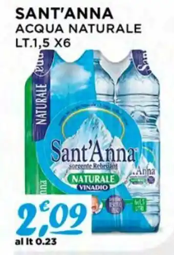 Sant'Anna Acqua Naturale lt 1,5 x6