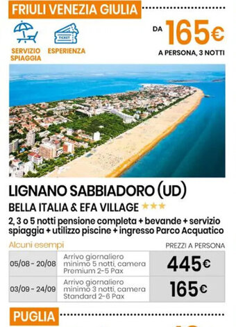 Lignano Sabbiadoro UD Bella Italia & EFA Village