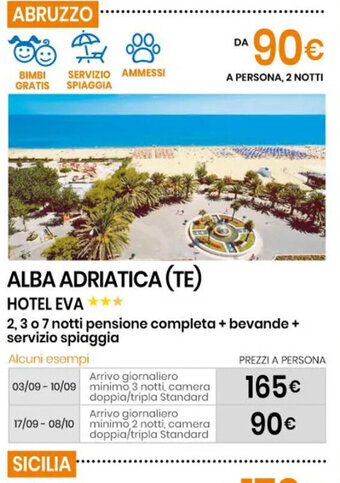 Eurospin Alba Adriatica TE Hotel EVA offerta