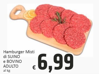 Paghi Poco Hamburger Misti di Suino e Bovino Adulto offerta