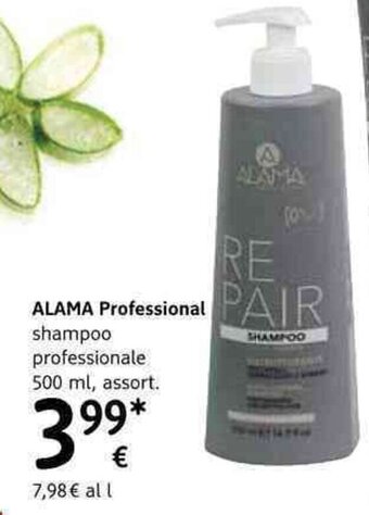 dm drogerie markt Alama Professional shampoo professionale 500 ml offerta