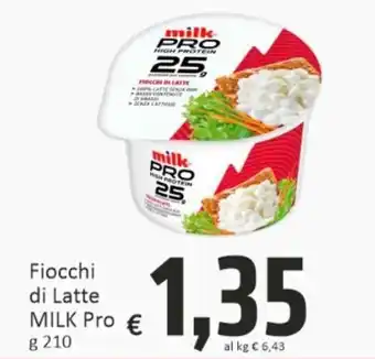 Paghi Poco Milk PRO Fiocchi di Latte g 210 offerta