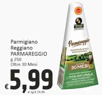 Paghi Poco Parmareggio Parmigiano Reggiano g 250 Oltre 30 mesi offerta