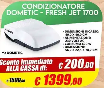Dometic Condizionatore Fresh Jet 1700
