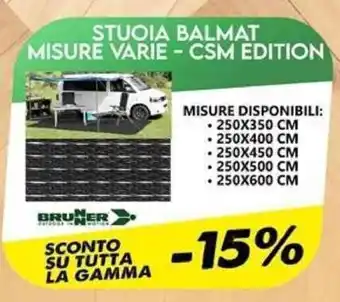 Bruner Stuoia Balmat Misure Varie - CSM Edition