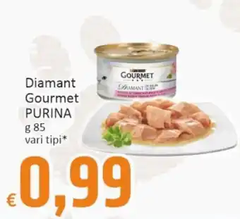 Paghi Poco Diamant Gourmet Purina g 85 vari tipi offerta