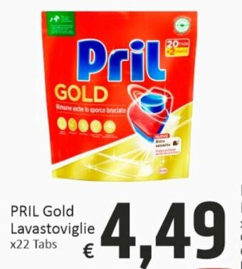 Paghi Poco Pril Gold Lavastoviglie x 22 Tabs offerta