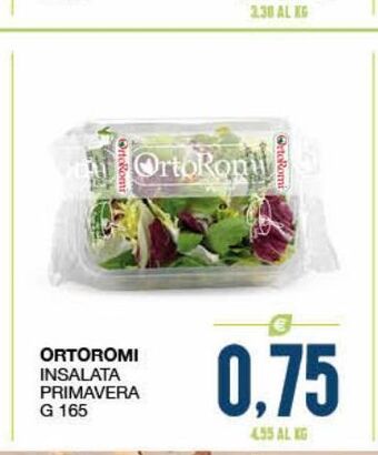 SeBón Supermercati Ortoromi insalata primavera g 165 offerta