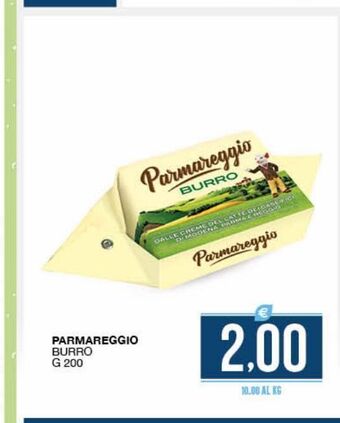 SeBón Supermercati Parmareggio burro g 200 offerta