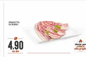 SeBón Supermercati Pancetta di suino offerta