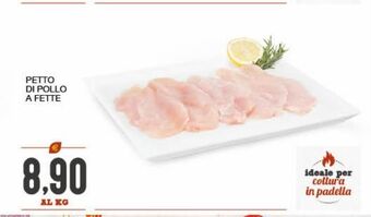 SeBón Supermercati Petto di pollo a fette offerta