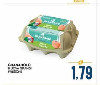 SeBón Supermercati Granarolo 6 uova grandi fresche offerta