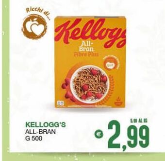 SeBón Supermercati Kellogg's all bran g 500 offerta