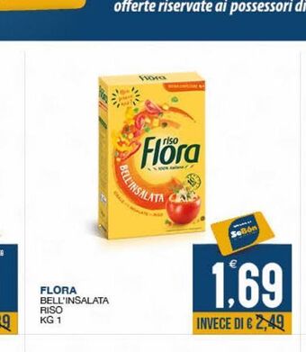Flora bell ' insalata riso kg 1