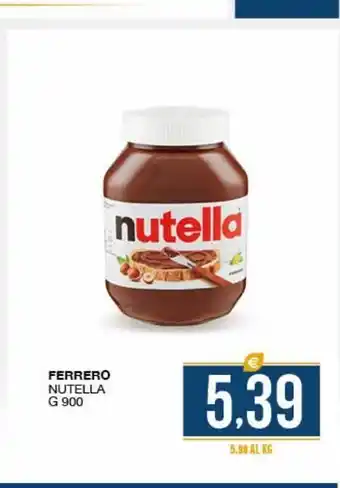SeBón Supermercati Ferrero nutella g 900 offerta