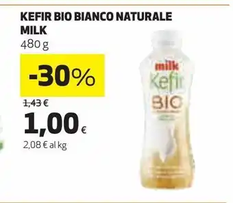 Coop Kefir bio bianco naturale milk offerta