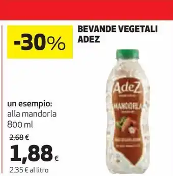 Coop Bevande vegetali adez offerta