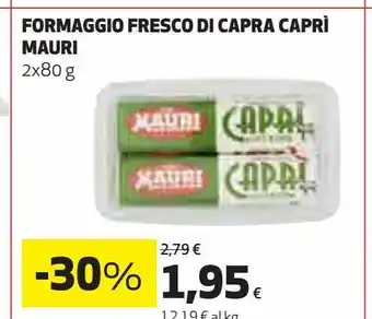 Formaggio fresco di capra caprì mauri