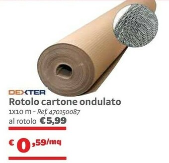 Bricocenter Dexter Rotolo Cartone Ondulato offerta