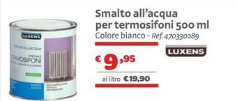Bricocenter Luxens Smalto All'Acqua Per Termosifoni 500ml offerta