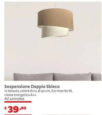 Bricocenter Sospensione Doppio Sbieco offerta