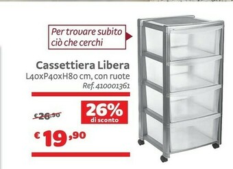 Cassettiera Libera