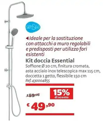 Sensea Kit Doccia Essential