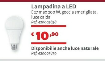Bricocenter Lampadina A Led offerta
