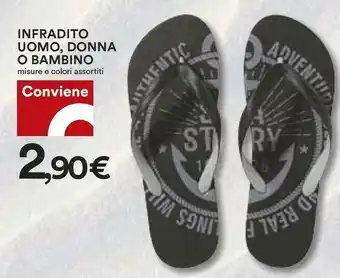 Coop Infradito Uomo, Donna O Bambino offerta