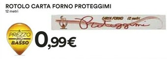 Coop Proteggimi Rotolo Carta Forno offerta