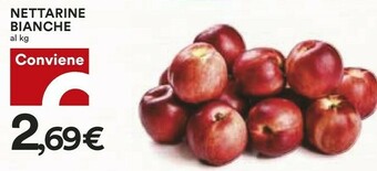 Coop Nettarine Bianche offerta