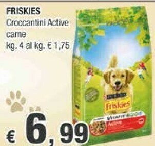 Crai Friskies Cibo per cani offerta
