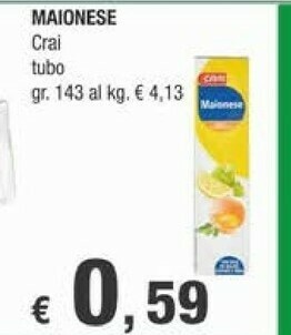 Crai Maionese offerta