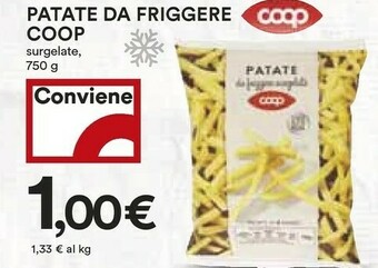 Coop Coop - Patate Da Friggere Surgelate 750 G(ml) offerta