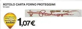 Coop Rotolo Carta Forno offerta