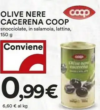 Coop Olive Nere Cacerena offerta