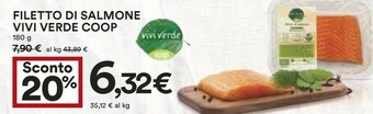 Coop Filetto Di Salmone offerta