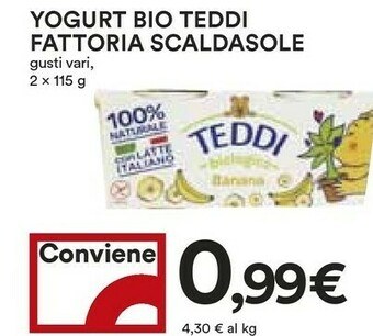 Coop Scaldasole Fattoria - Bio Teddi Pera 230 G(ml) offerta