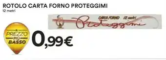 Coop Proteggimi Rotolo Carta Forno offerta