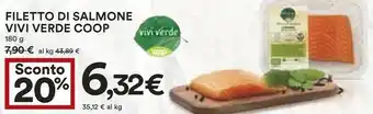 Coop Coop Filetto Di Salmone Vivi Verde offerta