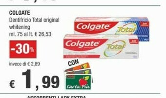 Crai Colgate Dentifricio offerta