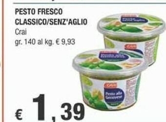 Crai Pesto offerta