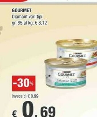 Crai Gourmet Purina Cibo per gatti offerta